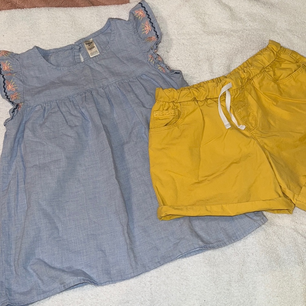 OshKosh/Carters Matching Girl’s Set (12)